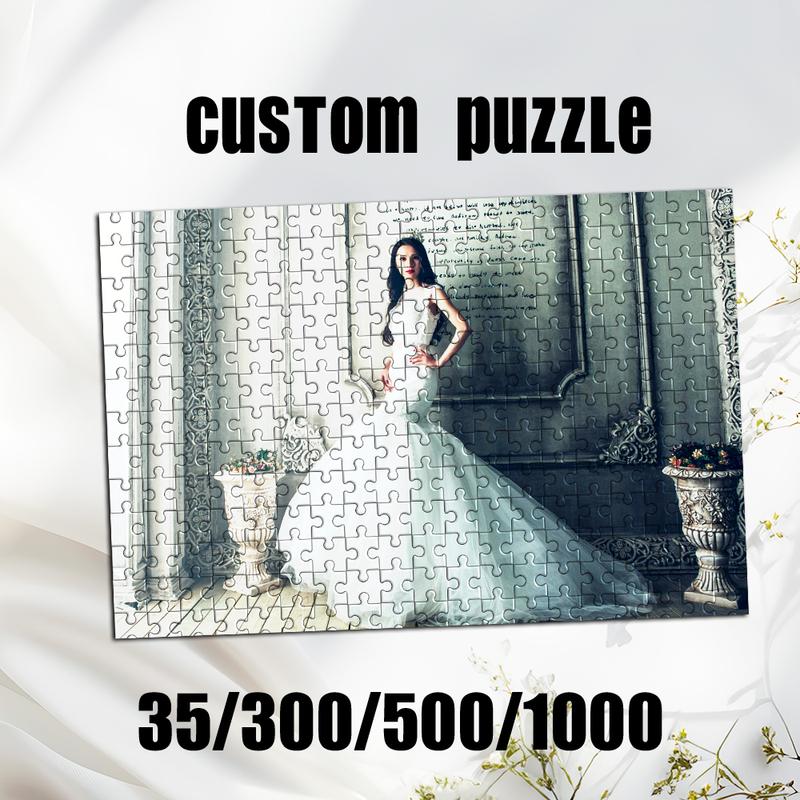 Personalized Custom Photo Puzzle Customize For Festivals, Parties, Weddings, Birthdays, Holidays (Valentine's Day, Mother's Day,
