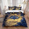 3pcs Cool Cat Art Pattern Bedding Three-Piece Set (No Fillings), Suitable for Bedrooms and Guest Rooms.N021