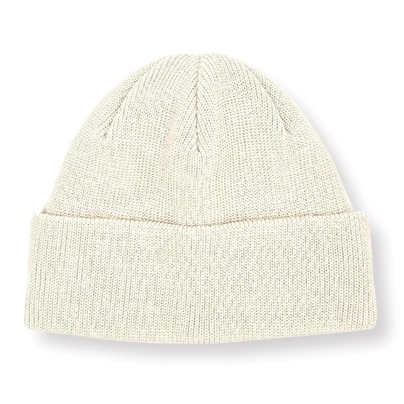 

[yokoami] knit hat all seasons watch beanie made in Japan elasticity ladies men s (cotton/ivory)