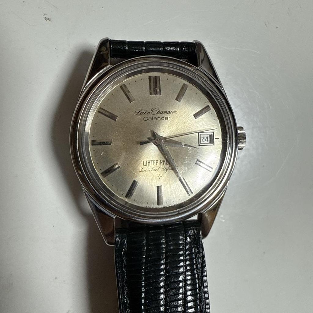 [USED] SEIKO CHAMPION Hand-wound Wristwatch Antique Item