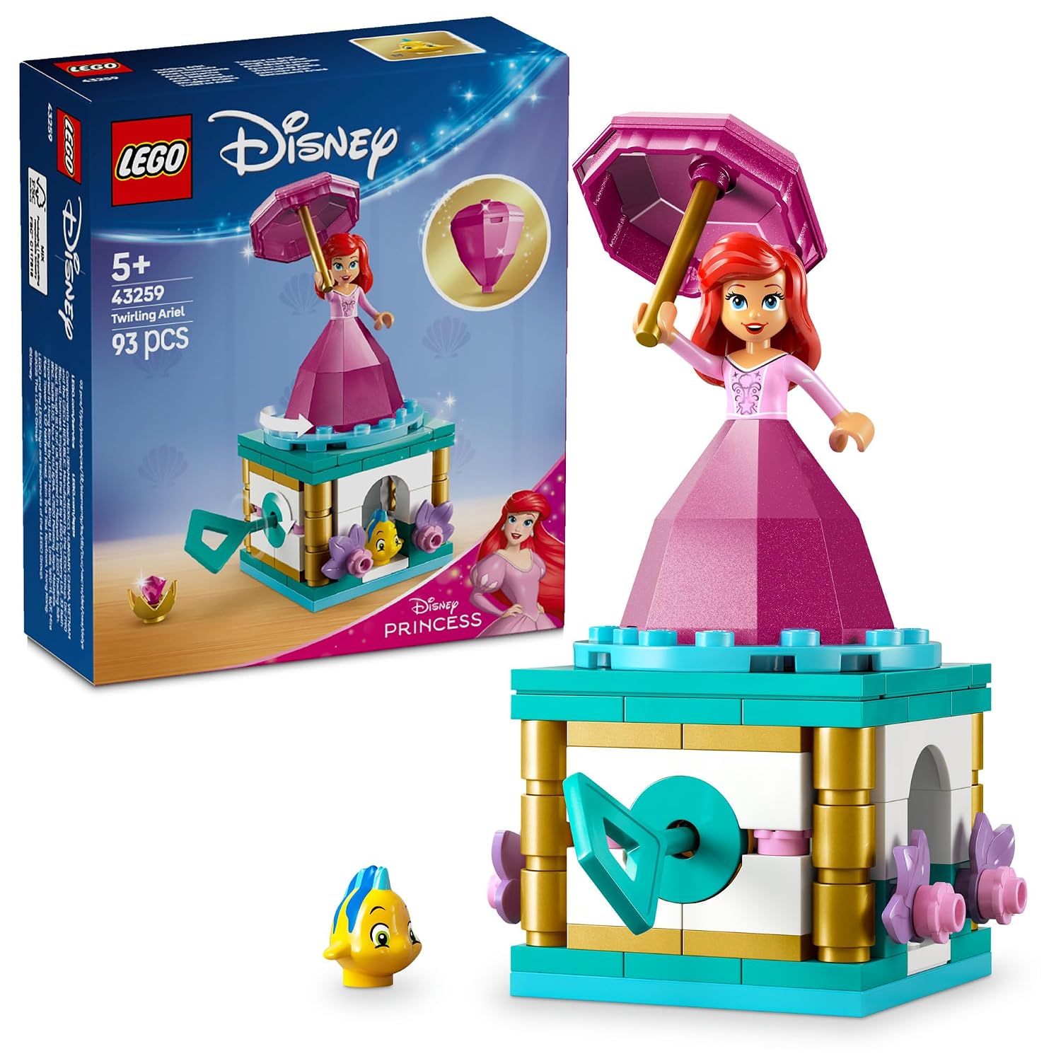LEGO Disney Princess Spinning Ariel Toy