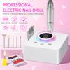 DianaBeauty 45000RPM Rechargeable Manicure Drill Desktop Polishing Machine Electric Manicure Sander Low Noise Nail Salon Tools