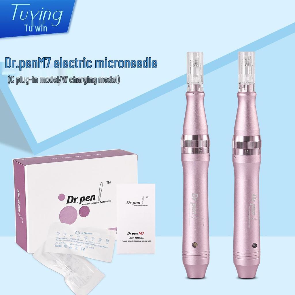 Dr. Pen M7 Rose Gold Electric Microneedling Device for Skin Rejuvenation