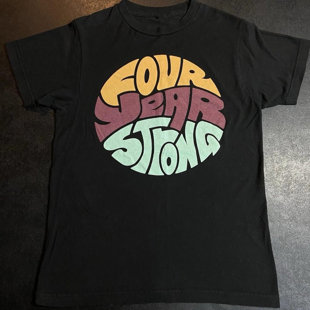 

tREND Four Year Strong Band lOGO Shirt Black Full Size s-5xl ES297 Unisex T-Shirt M