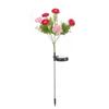 Super Bright Outdoor Solar Flower Lights Waterproof IP65 Durable Landscape Light for Garden Pathway Lawn Decorations Auto On/Off