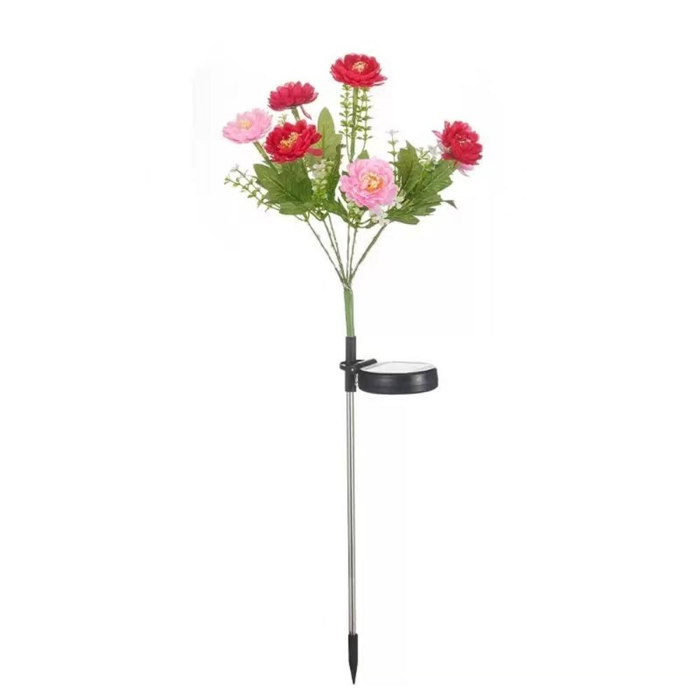 Super Bright Outdoor Solar Flower Lights Waterproof IP65 Durable Landscape Light for Garden Pathway Lawn Decorations Auto On/Off