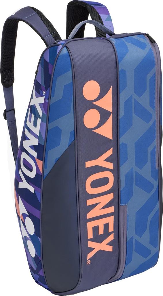 YONEX Tennis Racket Bag 6 6 Tennis Midnight Navy BAG2402R Bag, (Holds Rackets), (472)
