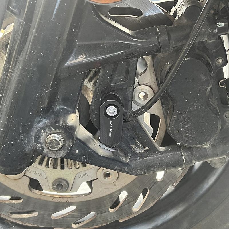Alloy Trim Motorcycle Front Wheel Abs Sensor Protection Guard For Kymco Dtx360 Dtx 360 Dt X360 2025 2026