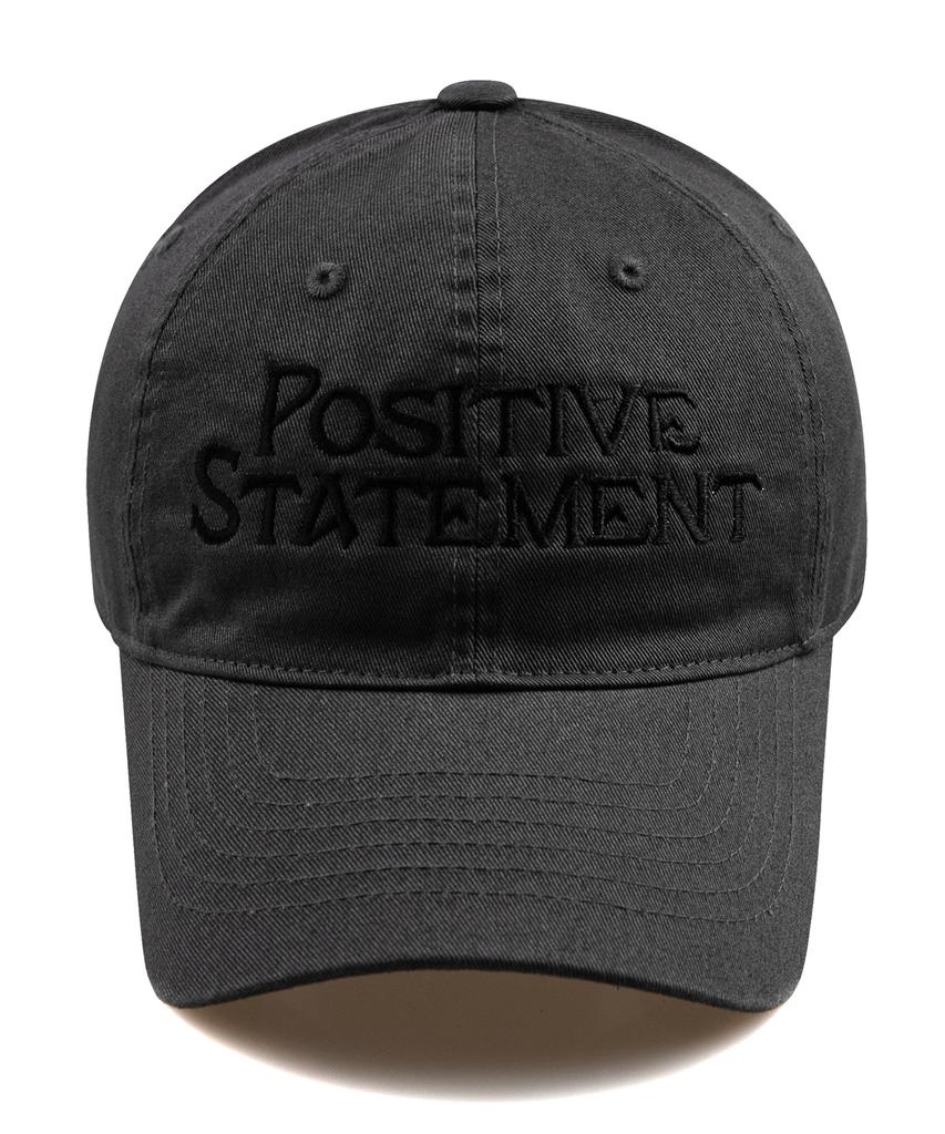 Wig Statement Washed Ball Cap - Charcoal