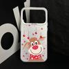 Plush Reindeer and Christmas Snowman Design IMD Hard  Case For iPhone 17 Pro Max Air 16 15 14 13  Shockproof  Cover