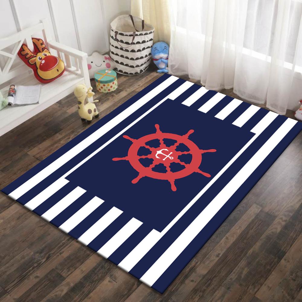 Cartoon Football Carpet Living Room Area Rug Kids Play Mat Aircraft Soccer Dinosaur Boys Bedroom Rug Crystal Velvet Doormat