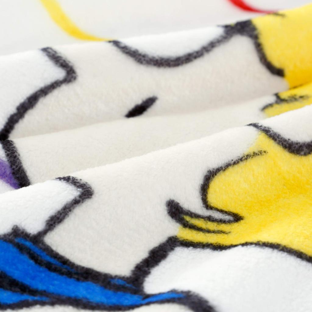 Nishikawa Snoopy Warm and 202003836 Blanket, Single, PEANUTS, Lightweight, SP1104, Red,