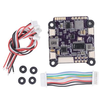 Mini Flugregler 4-Wege-LED-Anschlüsse 32-Bit Flugsteuerplatine und Anschlusskabel-Kit für Drohnen-Modellflugzeug