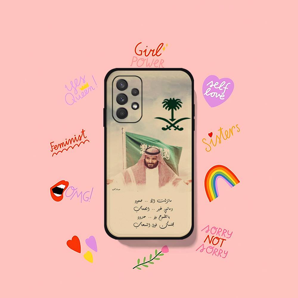 

Kingdom Of Saudi Arabia Flag Passport Phone Case For Samsung Galaxy S25 S24 S23 S22 S21 FE Plus Ultra A13 A20 A32 A70 Black Cove S22 ULTRA