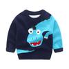 Boys Cartoon Knit Sweater Long Sleeve Pullover Soft Warm Casual Fashion Top Clothing for Toddler and Kids