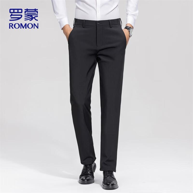 

Romon Men s Business Casual Down Pants 32