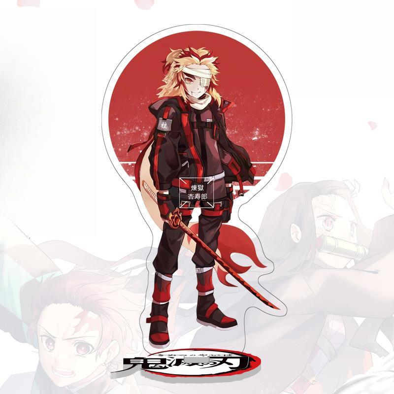 Standee de 16 cm de altura de "Demon Slayer" de Tanjiro y Nezuko - Adorno Acrílico