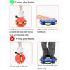 Ball Thickened Elastic Step Ball Decompression Toy New Foot Step Deformation With Light Parent Child Interaction 0601