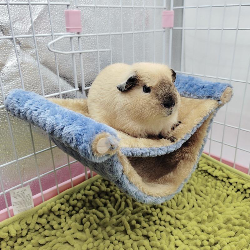 Warm Plush Hamster Hammock Small Pet Sleeping Bag Nest Pets Rat Squirrel Hanging Cage House Pet Accessories Supplies