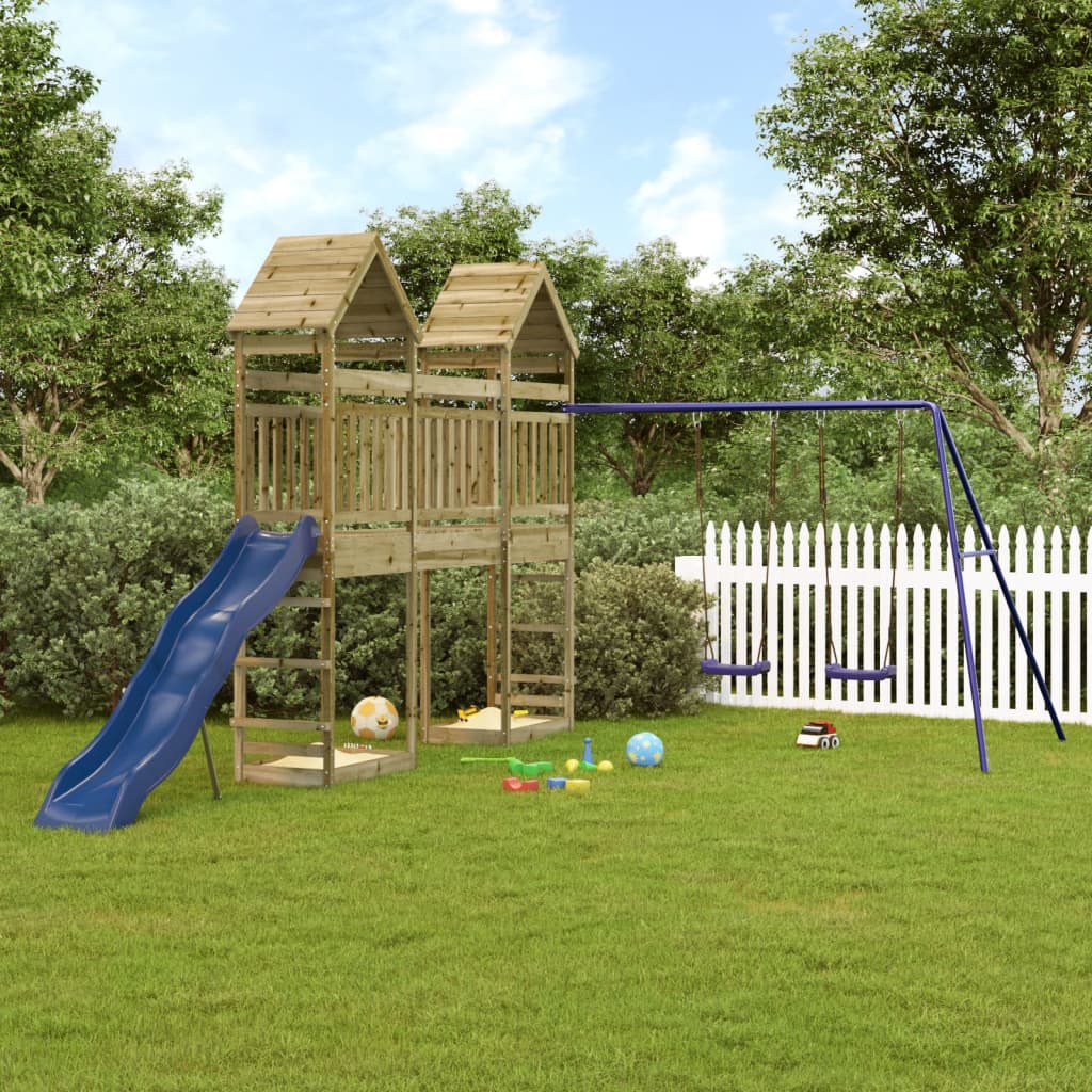Play Tower Pressure Impregnated Pine Wood