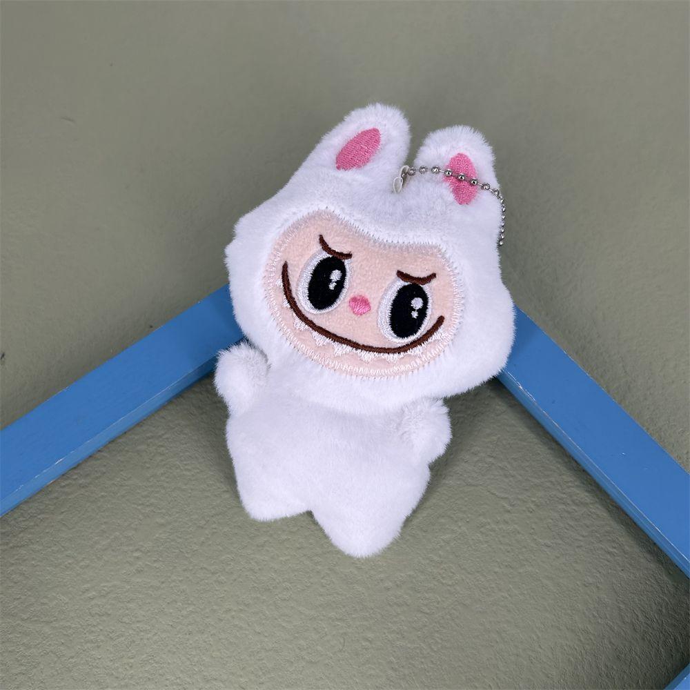 

Высокий внешний вид плюшевая игрушка Labubu сумка аксессуары ключ кулон кукла украшение для салона автомобиля кукла