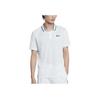 Nike Court Dri-FIT Polo Shirt with Black Collar Men Tops White BV1195-100