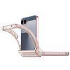 Samsung Zflip7 Mobile Phone Case Transparent Airbag Flip7 Folding Shaft Wireless Charging Full Package Anti Fall