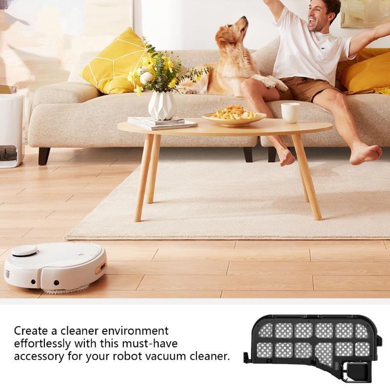 Sweeping Robot Base Filter Tank Mesh Removable Mesh Reusable Bracket Sink Mesh ABS Material Dishwasher Safe for G10S/S8