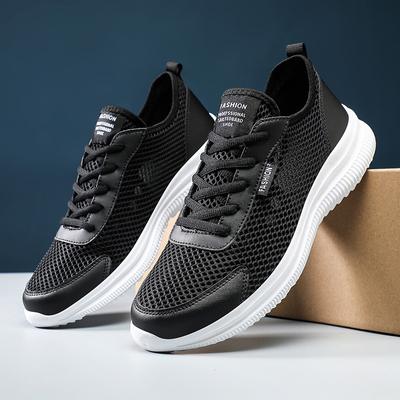 Spring New Large Size Outdoor Sports Shoes Summer Light Breathable Casual Shoes Fashion Mesh Running Shoes Men's Shoes