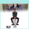 Atemberaubende Suicide Squad Joker Figur Sitzende Pose PVC Schreibtisch Display Modell Für Sammler