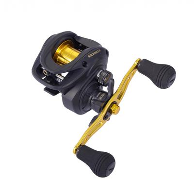 Abu Garcia Gold Max Boots-Baitcasting-Rolle für Filefish und Tairaba Linkshändig Doppelachsig