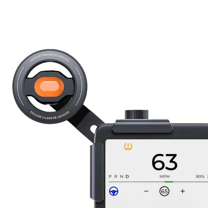 Car Mounted Display Screen Mobile Phone Holder 360 Degree Rotation Navigation Mount for Electric Vehicle