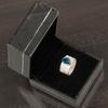 London Blue Topaz Gemstone 925 Sterling Silver Women Jewelry Handmade Gift Ring RR-3-8