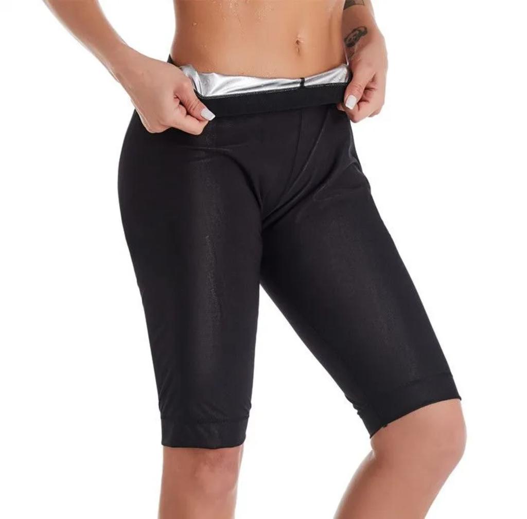 Damen High-Waist, Vollständig Beschichtete, Schweißtreibende Hose Mit Hüfthebender Wirkung, Übergrößen Formende Yoga-Kleidung, Und Taillenstraffend.