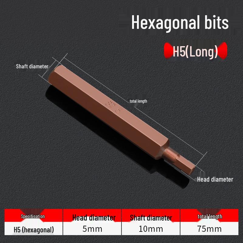 Hexagonal T30 Internal 6-Spline, 12-Point Star Key Socket M10 Tool, T40 Auto Repair.