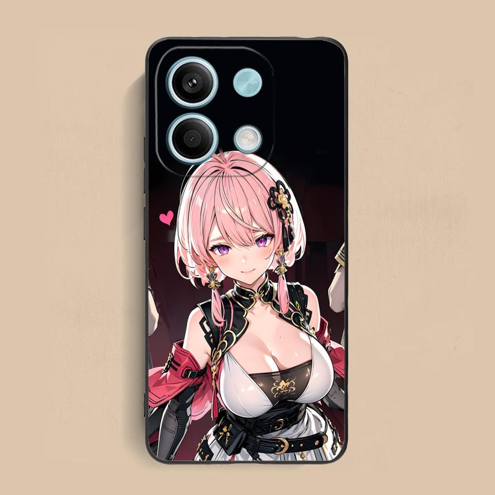 Wuthering Waves Taoqi Mobile Phone Case for Xiaomi Redmi 15 14 13 12 A5 3 2 1 C Plus 4G 5G Colorful Printing Cover Pretty Cover