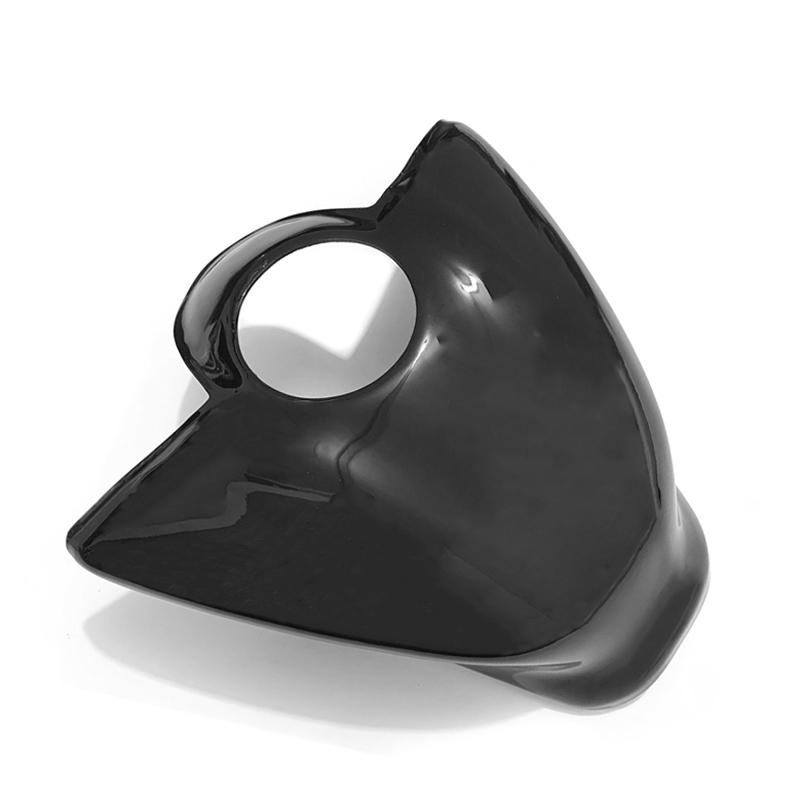 YZF-R6 Carbon Fiber Fuel Tank Cover Fairing Motorcycle Accessories Fuel Tank Top Fairing Kit For YAMAHA YZF R6 YZFR6 2017-2024 матовый черный