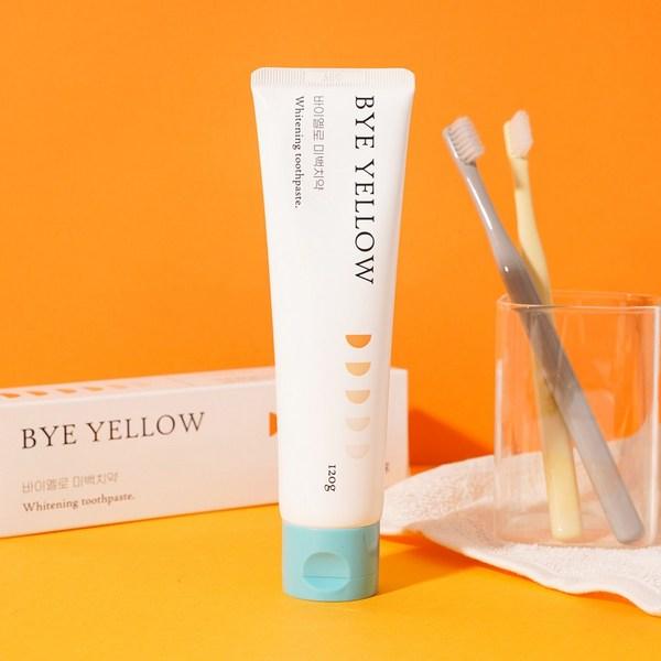 By Yellow Whitening Propolis Teeth Whitening Toothpaste 120g, 5 Pieces