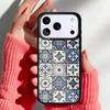 Moroccan Tiles Pattern soft Phone Case for iPhone 17 Air 16e 15 14 13 Pro Max Back Cover for 12 11 Pro Coque