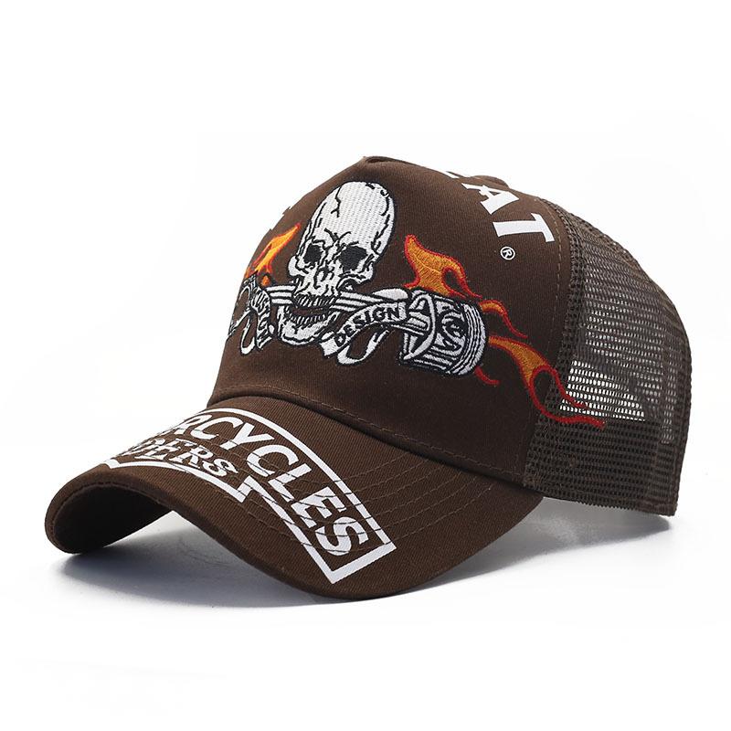 European and American soul rider wings mesh American locomotive cap truck driver hat breathable baseball cap