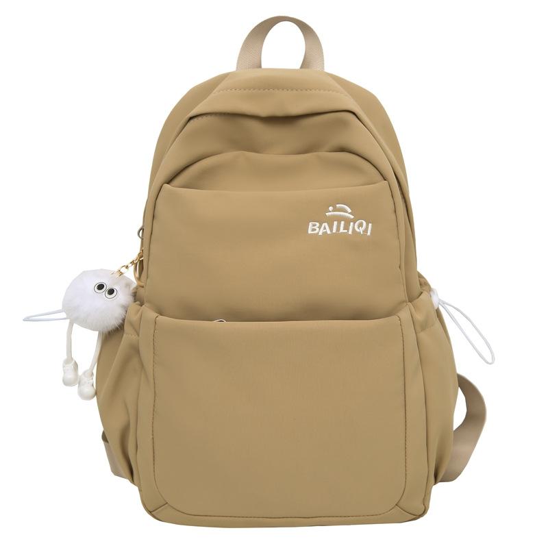 

Женский рюкзак большой емкости, студенческий школьный рюкзак для путешествий хаки