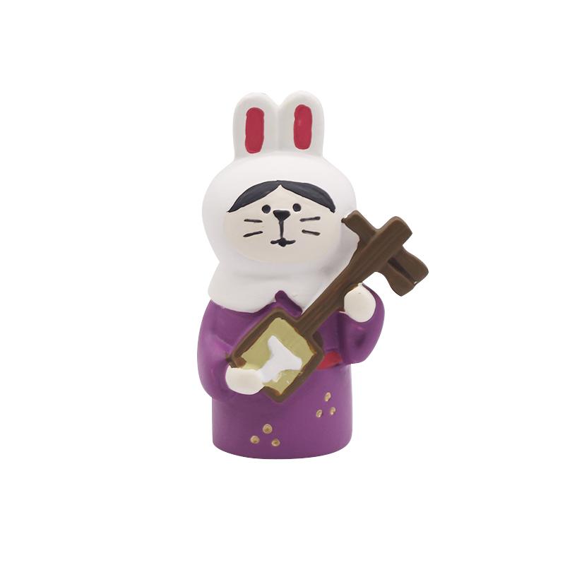 1ks Japonsko Zakka Rok králíka Japonská dekorace Dekorace na knihovnu Sběratelský předmět Dekorace do domácnosti Pryskyřičná výroba Japonské ozdoby Dárky