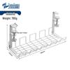 Under-Desk Punch-Free Cable Organizer: Adjustable Storage Rack for Power Strips and Data Cables