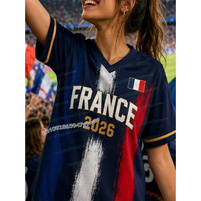 Soccer Tshirt for Men Women France Special Youth Football Jersey Summer Kids Sets Competition Training Tshirt