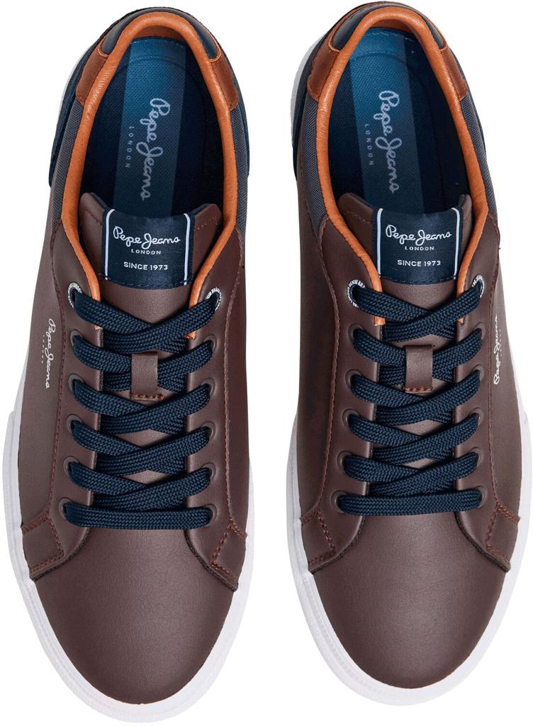 Кроссовки Pepe Jeans Retro Kenton (искусственная кожа) коричневые