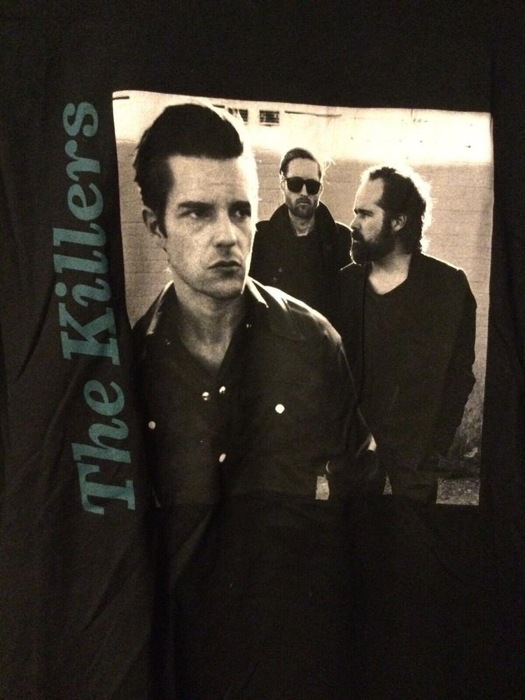 The Killers  Black Shirt member Music Shirt Black All size Gift fans Unisex T-Shirt XL