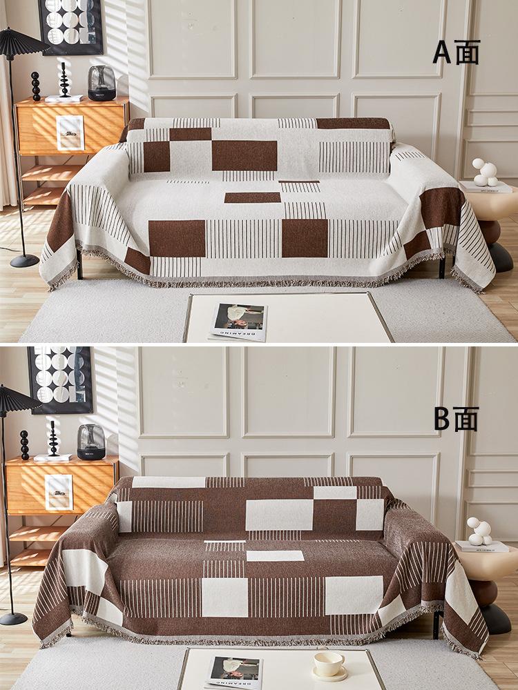 Luxury Sofa Cover Chenille Sofa Towel Blanket Couch Cover Universal Anti-cat Scratch Sofa Cover for Living Room 1/2/3/4 Seater
