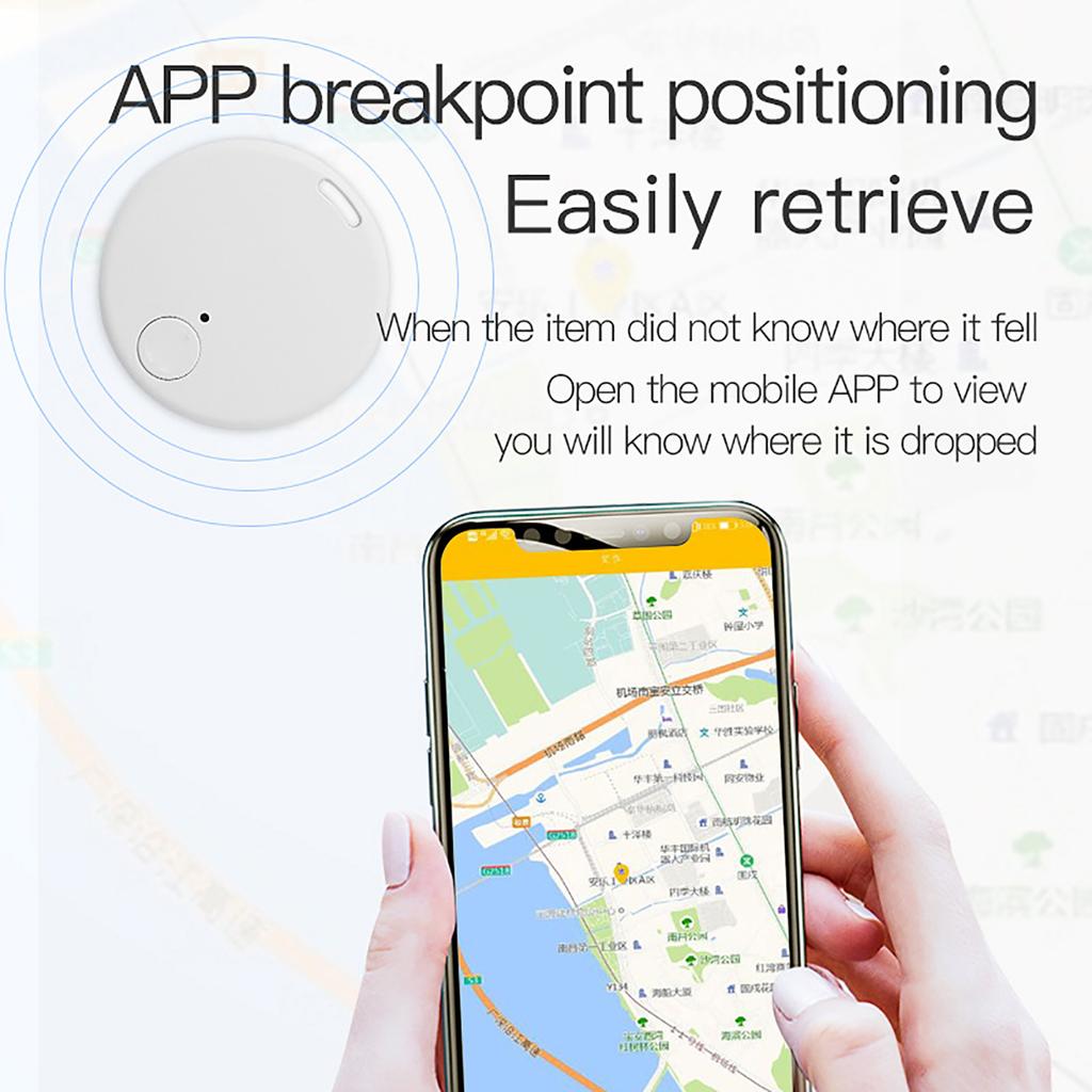 4 Packs BT Tracker for Phone Bags Keys, Find Lost Items with Two Way Search, Auto Alarm, Lightweight Anti Loss Device