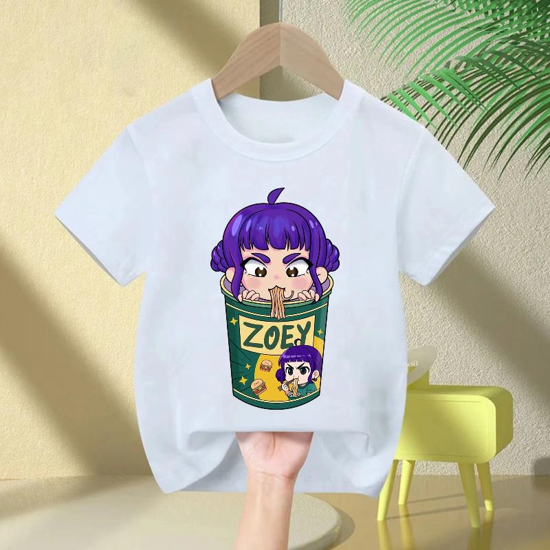 Movie Crew Neck Cartoon Girls Boys Tee Kids Girls Parent-Child T-shirt Fashion Casual Tops Casual Baby Clothes