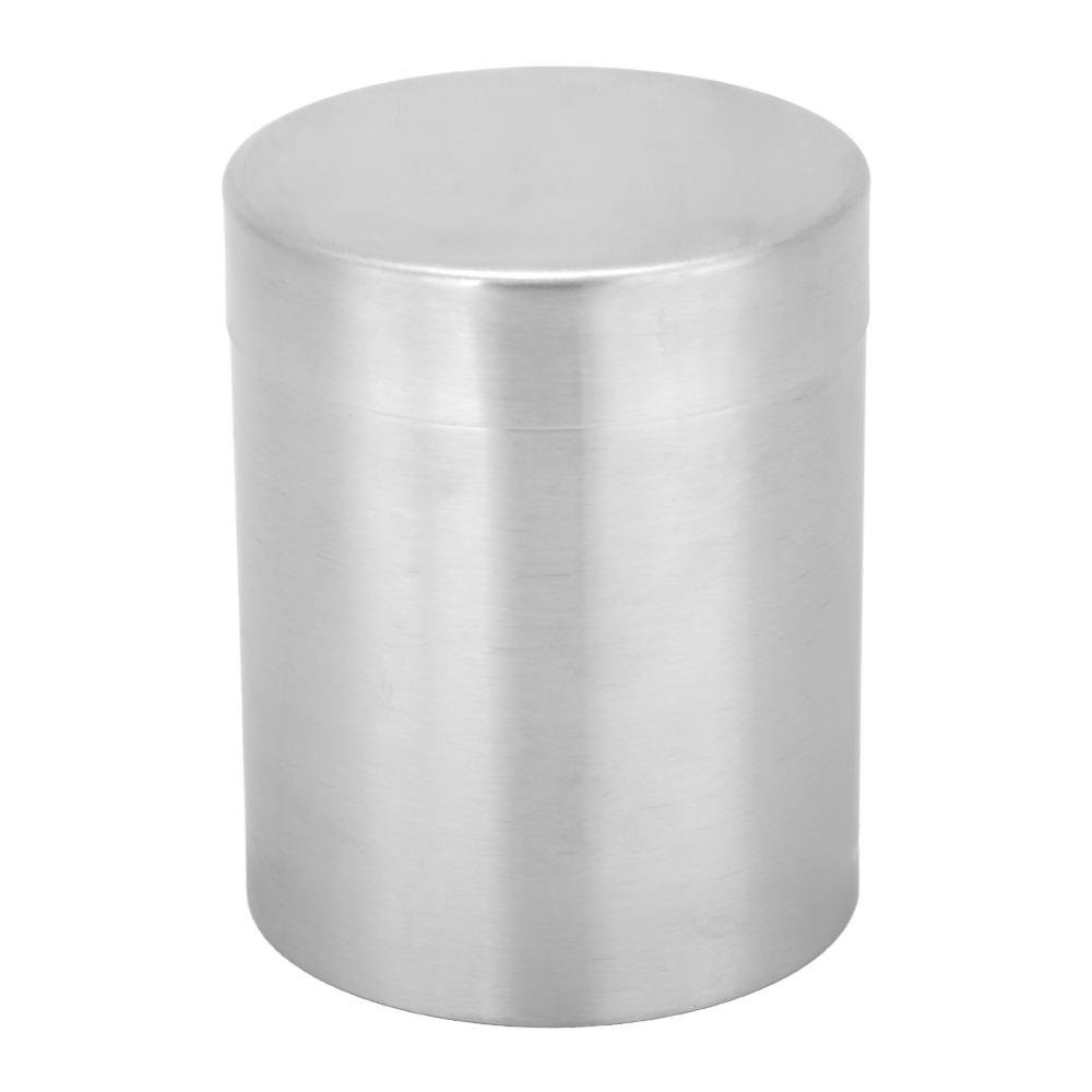 400ml Tea Tin Can Sealed Lid Stainless Steel Tea Tin Tea Coffee Sugar Storage  Kitchen